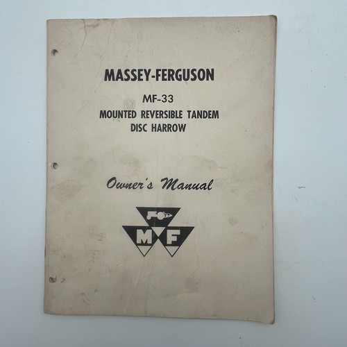 Massey ferguson tandem - ferguson, 33