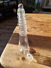 Antique hand blown glass bird