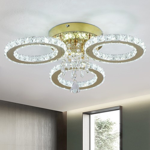 Led ceiling light crystal - led,