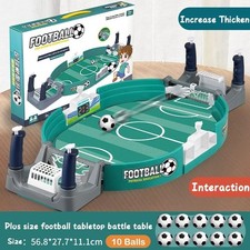 Mini Table Football Game Portable Soccer Toy Kids Family Party Indoor Outdoor