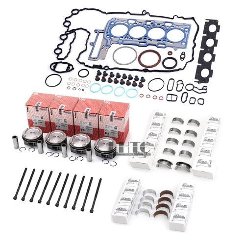 Engine rebuild pistons - engine,