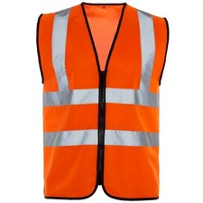 Hi Vis Vest Yellow Orange High