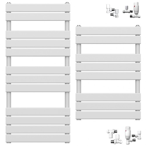 Flat panel towel radiator - flat,