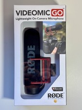 Rode VMGO VideoMic GO On-Camera Microphone - Black - never used