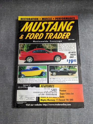 Mustang ford trader - mustang, magazine