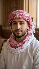 Handmade Jordanian SHEMAGH
