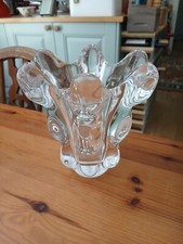 Art Vannes Crystal Vase France Glassware