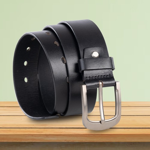 Mens genuine leather belt - genuine,