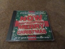 CD ALBUM NOW THATS WHAT I CALL MERRY CHRISTMAS BURL IVES BEACH BOYS ELVIS USA CD