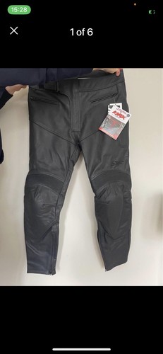 Leather motorcycle trousers - , 40