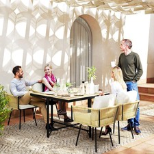 5Piece Garden Rattan Furniture