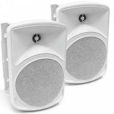 Hifi stereo speakers white - speakers, in