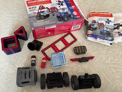 Magformers police rescue set - police,