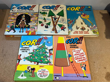 5 x COR!! ANNUALS 1974, 1975