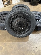 Set Of 20” Alloy Wheels And All Terrain Tyres 5x120 Fits Land Rover Defender