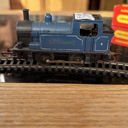 Hornby blue saddle tank 0 - saddle,