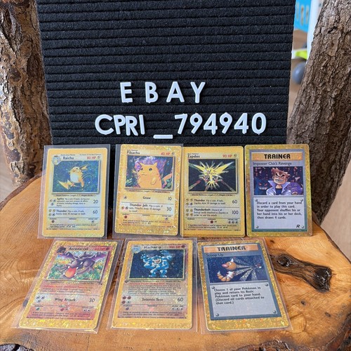 Vintage pokemon prism - vintage!, vending