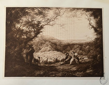 Antique Print Changing