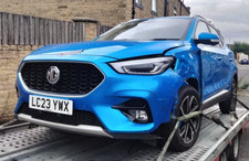 MG ZS EXCLUSIVE 2023 1.0LTR PETROL AUTO BREAKING WHEEL NUTS FOR SPARES BLUE