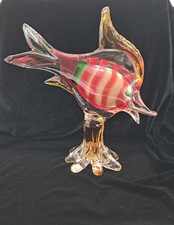 Large Murano Fish solid glass