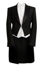 Black Evening Tailcoat Jacket