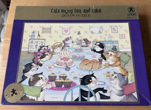 1000 piece jigsaw puzzle cats - piece,