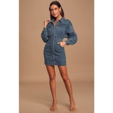 Free People Dark Wash Denim