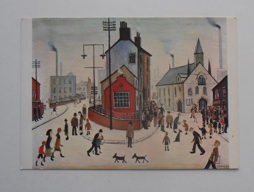 Postcard street clitheroe - postcard,