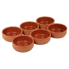 6 Pc Brown Terracotta Ramekin