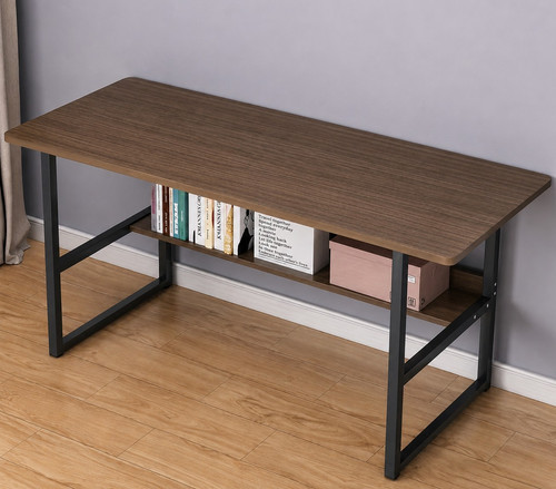 Modern wooden computer desk - modern,
