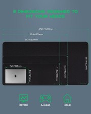 Black Shark Mouse Pad XXL