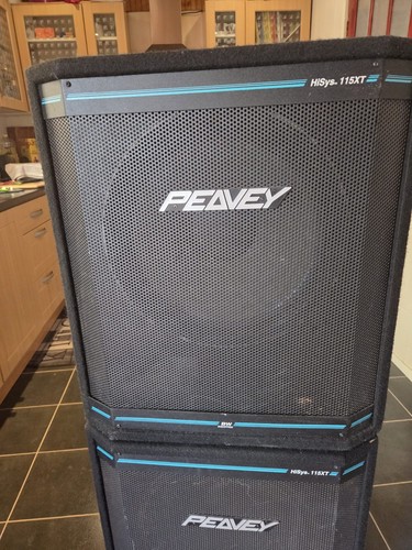 Pair peavey hisys 115xt - peavey,