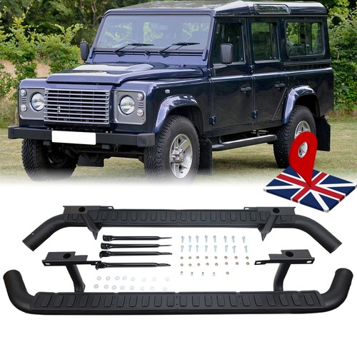 Side steps for land rover - side,