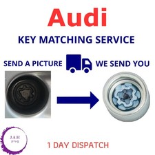 SECURITY MASTER LOCKING WHEEL NUT KEY BOLT MATCHING SERVICE UK FOR AUDI A8