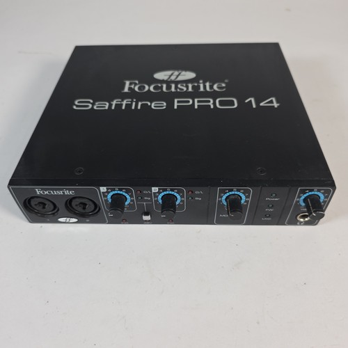 Focusrite saffire pro - focusrite, 14