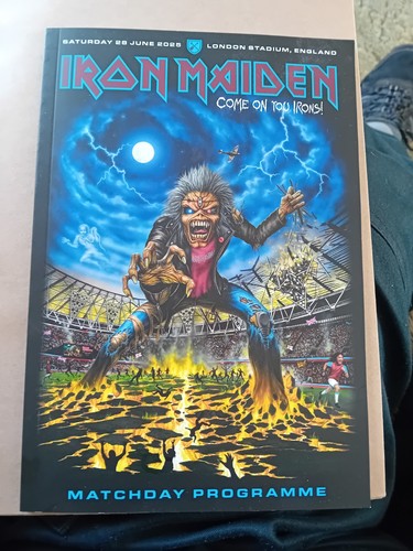 Iron maiden london stadium - iron,