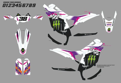 Yze yamaha custom graphics kit - custom,