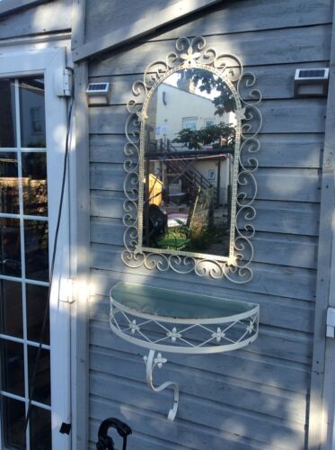 Vintage 1950s wrought iron - wrought,