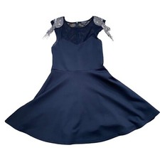 Topshop Womens Black Dress