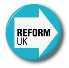 Reform UK Political Party Pin