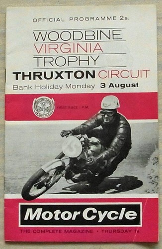 Thruxton aug 1964 woodbine - thruxton,