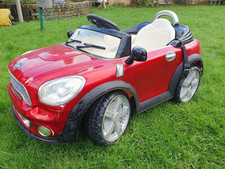 Red Plastic Mini Childs Ride