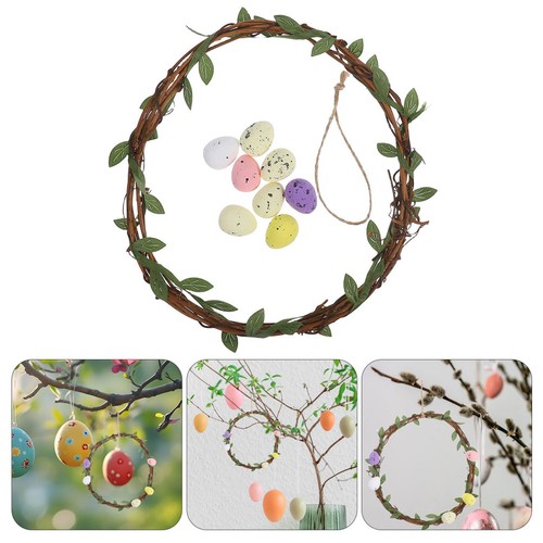 Reusable foam easter rattan - foam,