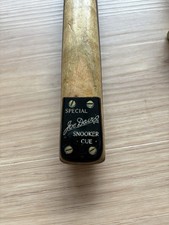 Special Joe Davis Snooker Cue