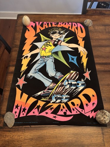 1970s blacklight poster - 1970s,