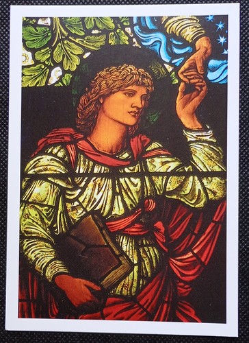 Postcard stained glass - stained, windows