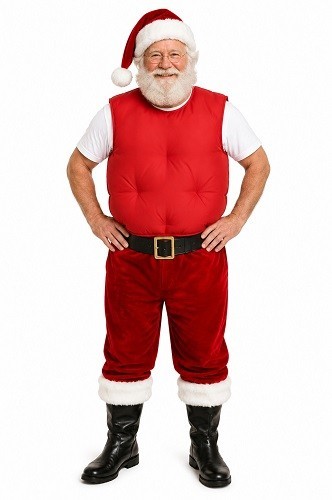 Santa claus fat belly - claus, mens