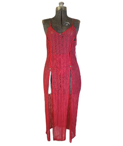 Vintage 80s 90s - red, mesh