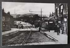 Manchester Road, Nelson Reproduction Gloss Postcard On Card