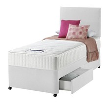 Single divan bed - divan, set